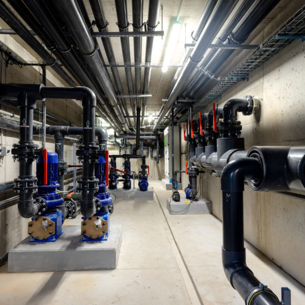 Technické zázemí bazén